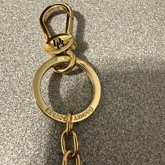 Dooney & Bourke Gold Keychain with Yellow Duck - Picture 2 of 7